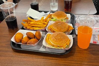 Delicious halal food